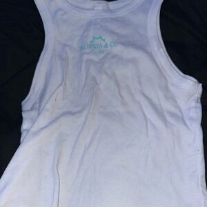 White Kids Tank Top